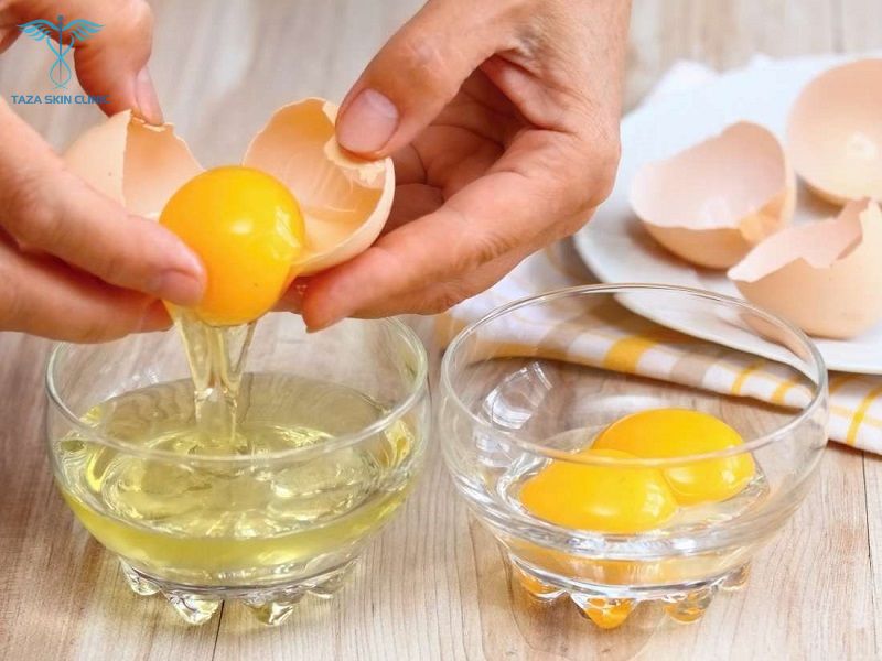 cách trị nám da bằng trứng gà